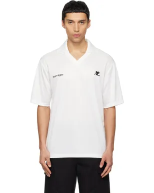 Courrèges オーバーサイズ スポーツ ポロシャツ - サムネイル1