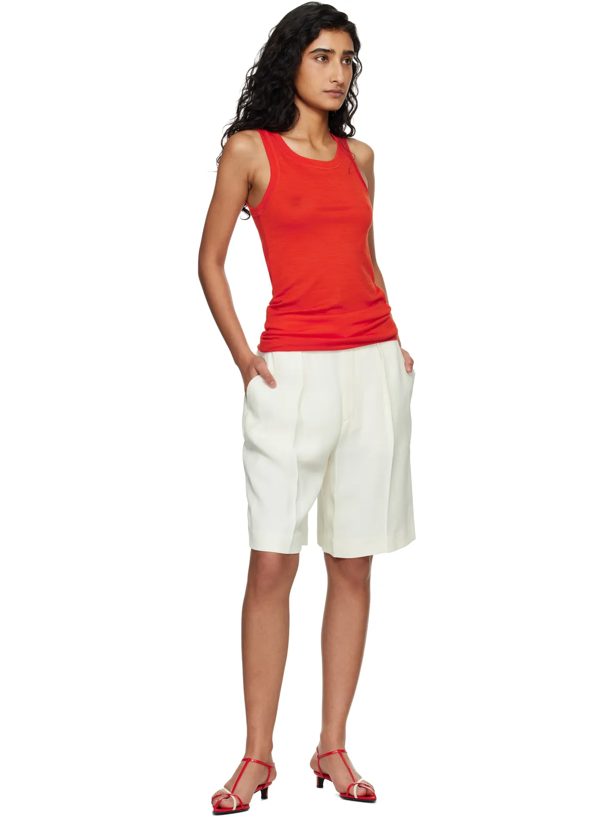 Victoria Beckham テーラードショートパンツ - 画像4