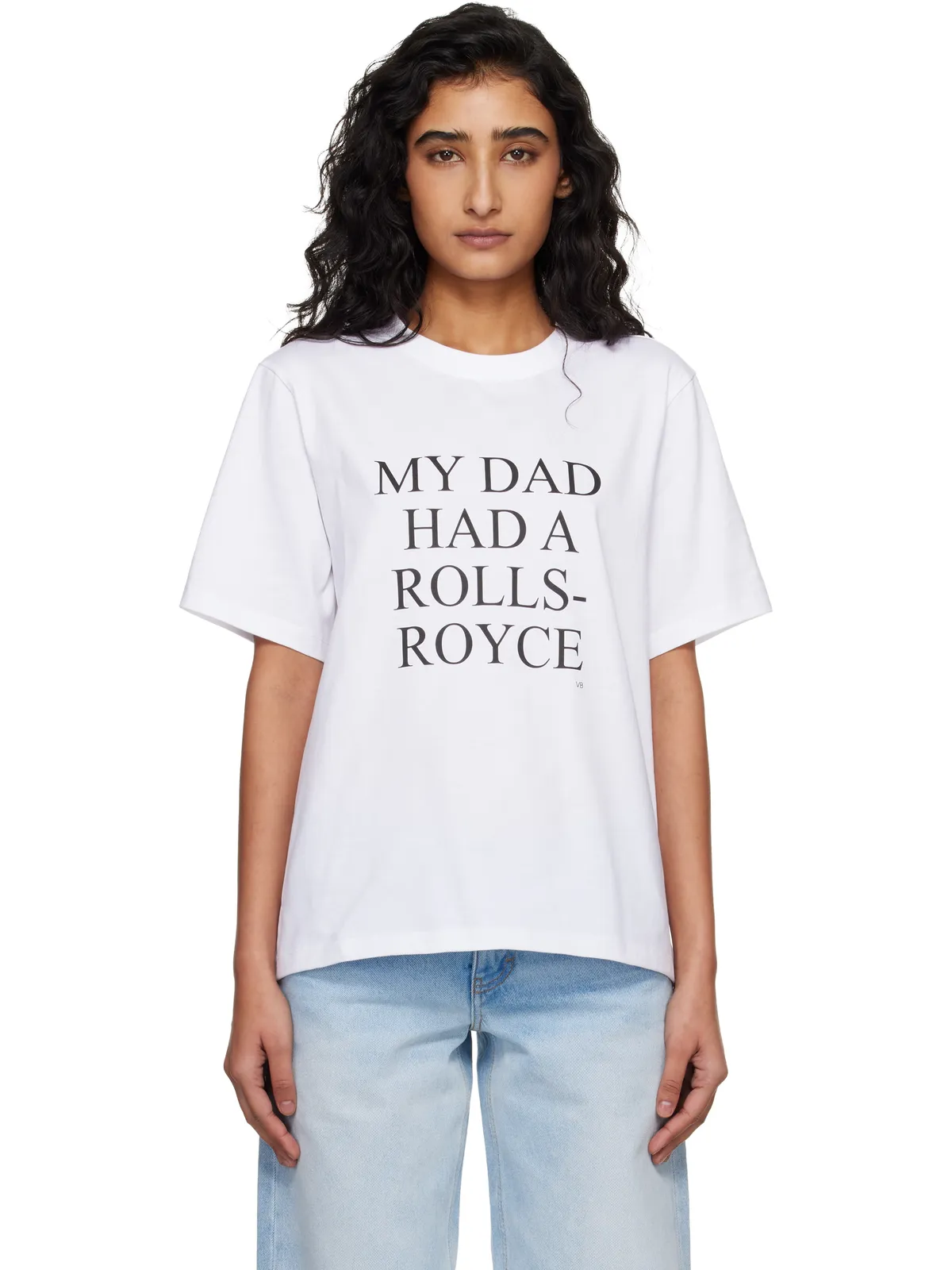 Victoria Beckham 'My Dad Had A Rolls-Royce' Tシャツ - 画像1