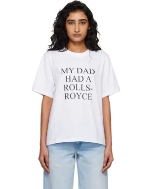 Victoria Beckham 'My Dad Had A Rolls-Royce' Tシャツ - サムネイル1