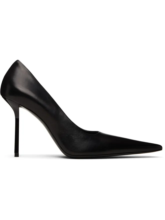 Victoria Beckham Victoria Beckham ブラック Victoria Stiletto 100 レザー ヒールの商品画像