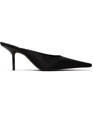 Victoria Beckham ブラック Sloan Stiletto Mule 75 ヒール - サムネイル1