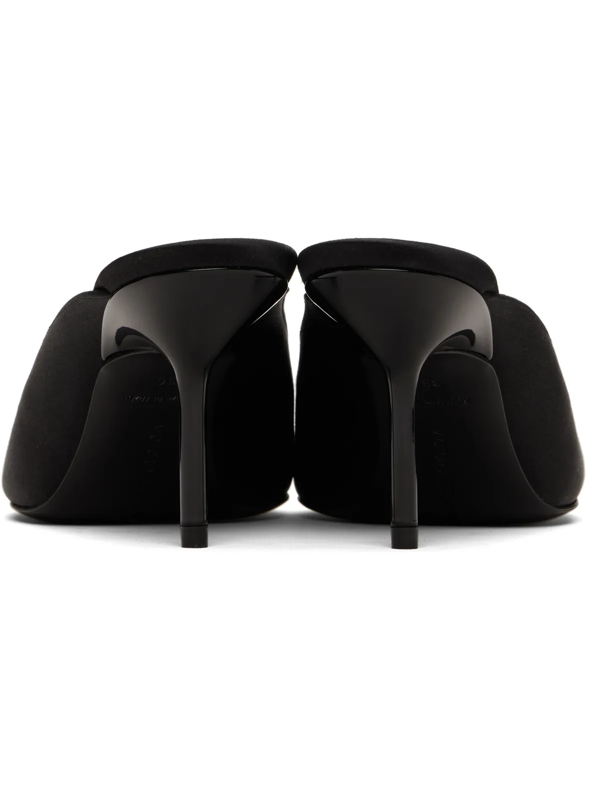 Victoria Beckham ブラック Sloan Stiletto Mule 75 ヒール - 画像2