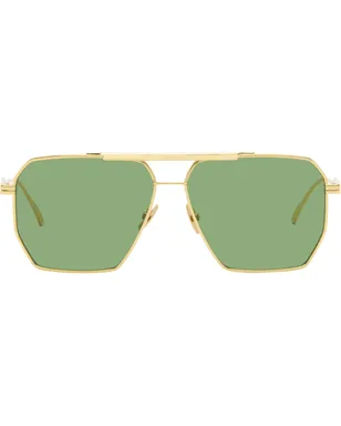 Bottega Veneta Classic アビエイターサングラス - サムネイル1