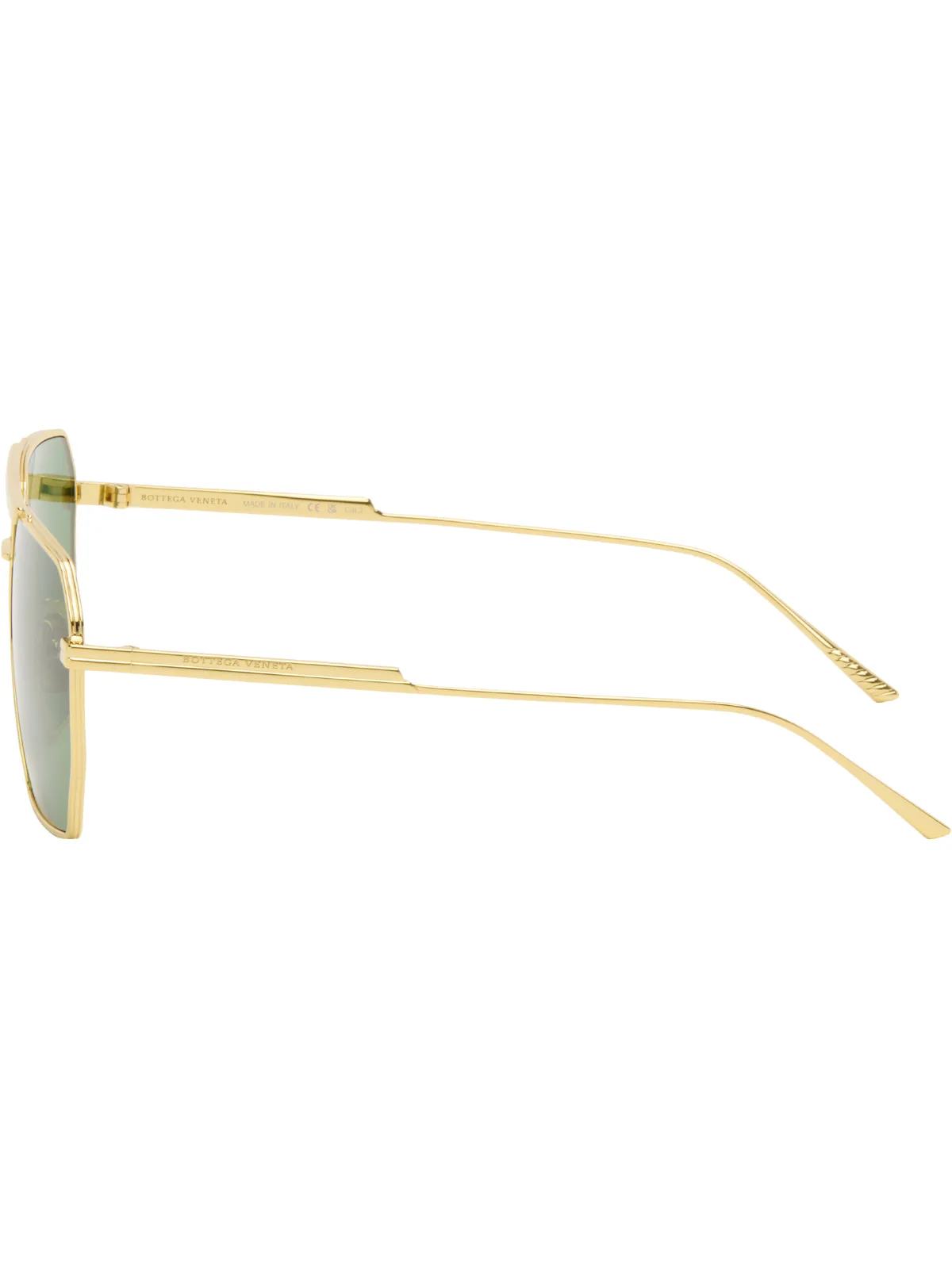 Bottega Veneta Classic アビエイターサングラス - 画像3