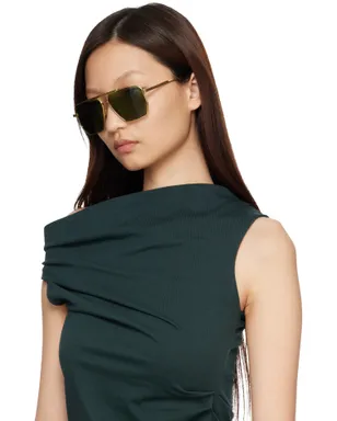 Bottega Veneta Classic アビエイターサングラス - サムネイル4