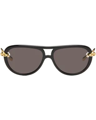 Bottega Veneta ノット アビエイターサングラス - サムネイル1