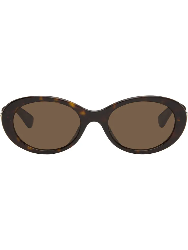 Bottega Veneta Bottega Veneta Slim Ribbon オーバルサングラスの商品画像