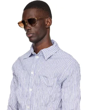 Bottega Veneta Classic アビエイターサングラス - サムネイル4