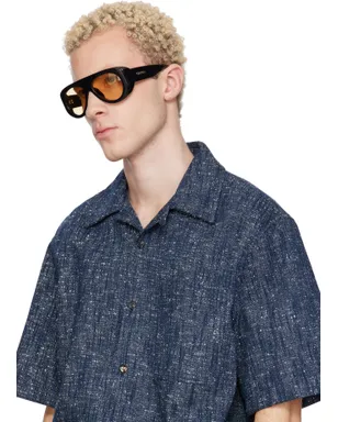 Bottega Veneta Osservatorio アビエイターサングラス - サムネイル4
