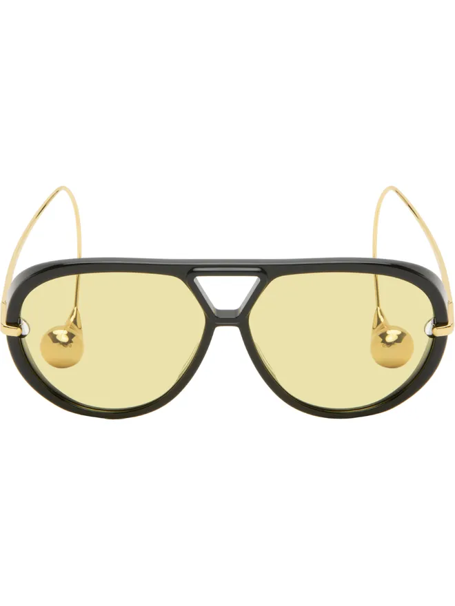 Bottega Veneta Bottega Veneta Drop アビエイターサングラスの商品画像