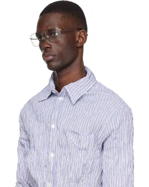 Bottega Veneta Ribbon Split Optical Frame メガネ - サムネイル4