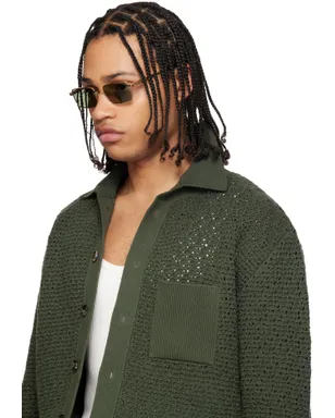 Bottega Veneta Classic スクエアサングラス - サムネイル4