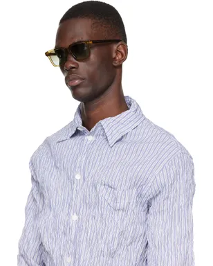 Bottega Veneta Triangle サングラス - サムネイル4