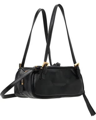 VERSACE ミニ 'Versace Tag' ナッパ ボウリング バッグ - サムネイル3