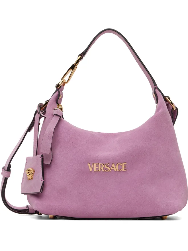 VERSACE VERSACE Versace Tag スエード バッグの商品画像