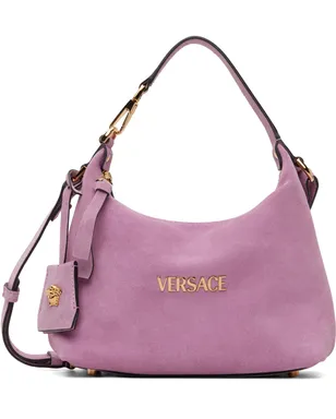 VERSACE Versace Tag スエード バッグ - サムネイル1
