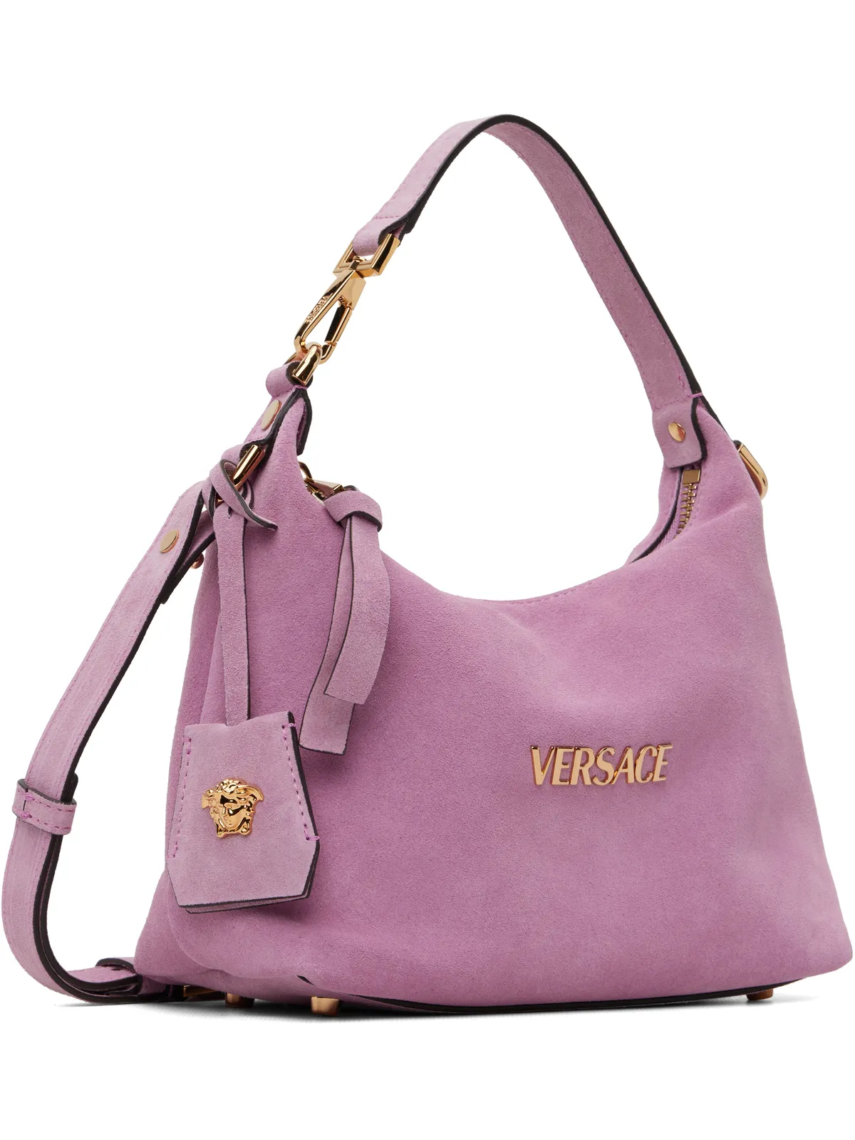 VERSACE Versace Tag スエード バッグ - 画像2