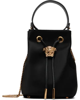 VERSACE ミニ 'La Medusa' サテン バケットバッグ - サムネイル1