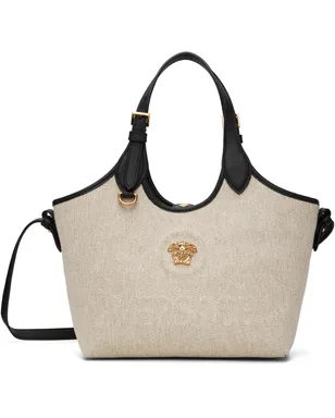 VERSACE ミニ 'La Medusa' キャンバス トートバッグ - サムネイル1