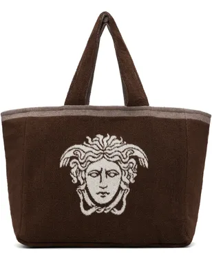 VERSACE Cotton-Terry ジャカード トートバッグ - サムネイル1