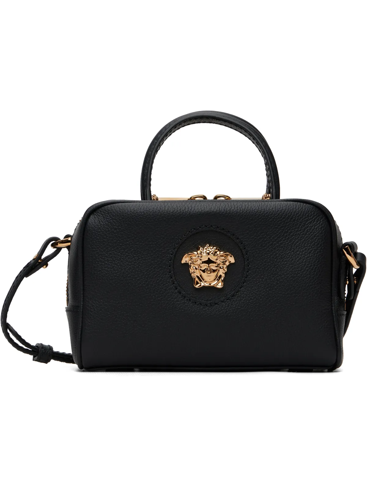 VERSACE ミニ 'La Medusa' Leather ボストンバッグ - 画像1