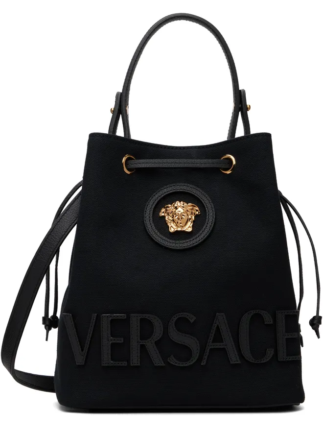 VERSACE VERSACE 'La Medusa' キャンバス バケットバッグの商品画像