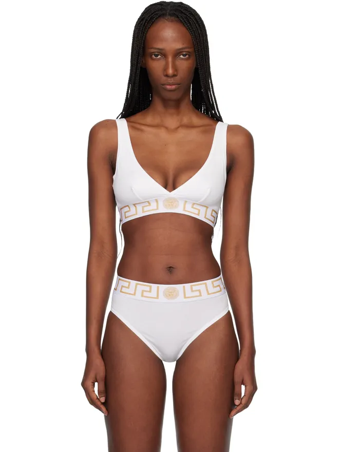 VERSACE VERSACE コットンジャージ 三角ブラレットの商品画像