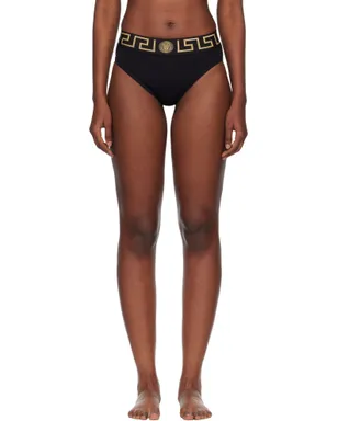 VERSACE コットンジャージ ハイウエスト ショーツ - サムネイル1