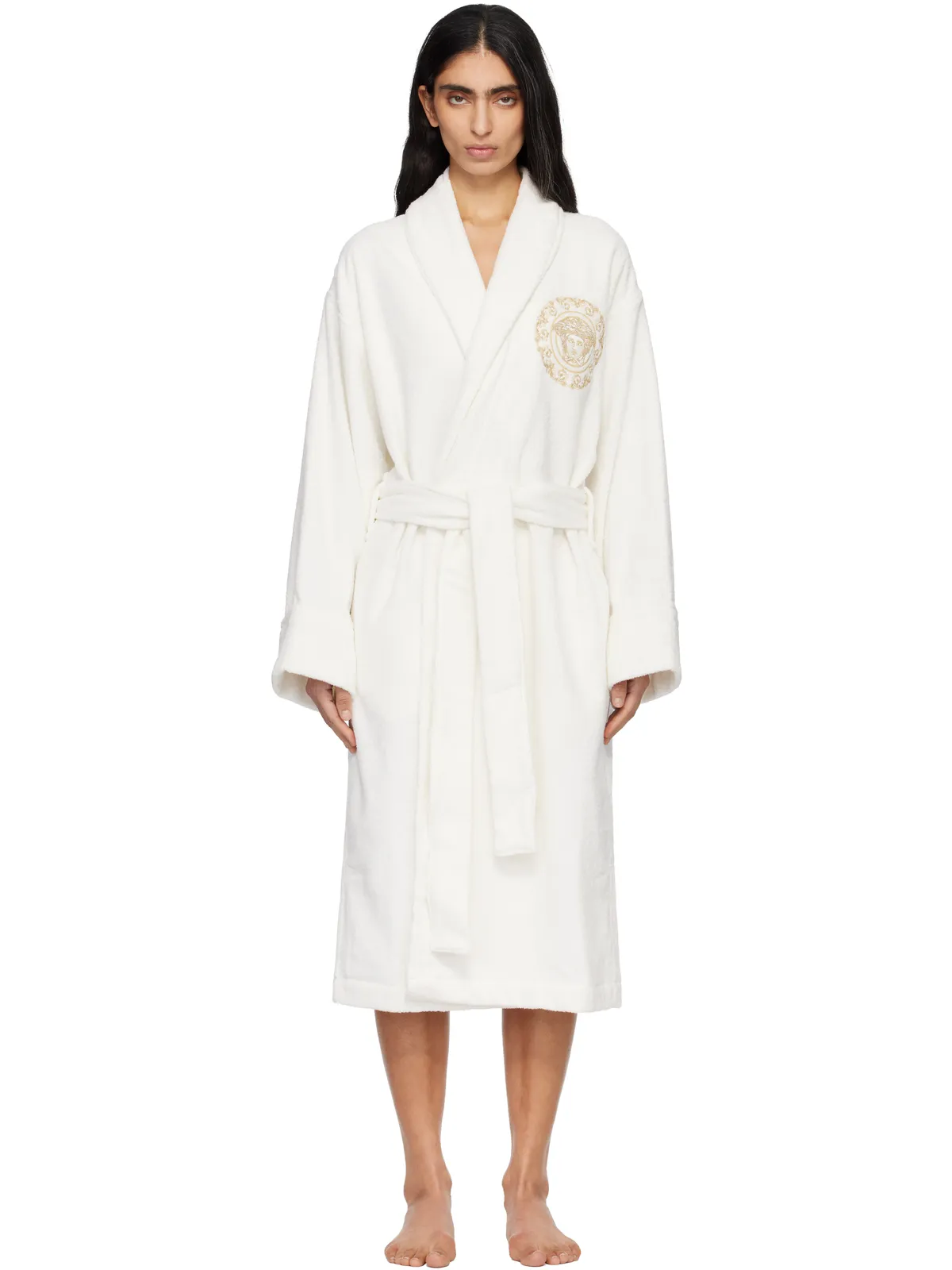 VERSACE メドゥーサ ガーラ バスローブ - 画像1