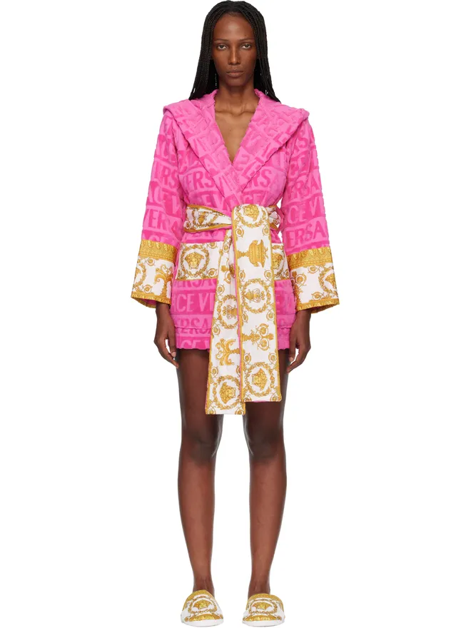 VERSACE VERSACE 'I Heart Baroque' ショート バスローブの商品画像