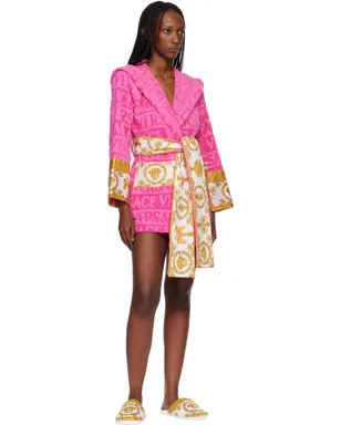 VERSACE 'I Heart Baroque' ショート バスローブ - サムネイル4