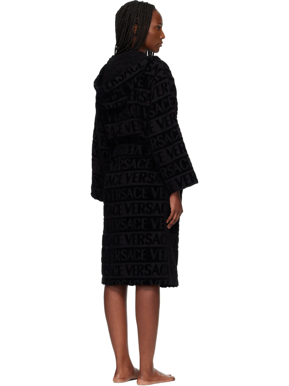 VERSACE 'Versace Allover' バスローブ - 画像3