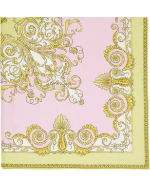 VERSACE Printed Silk Twill スカーフ - サムネイル1