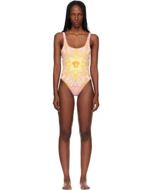 VERSACE プリント ワンピース スイムウェア - サムネイル1