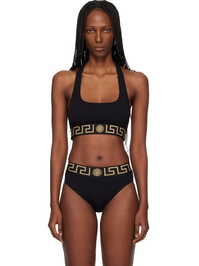 VERSACE VERSACE ジャカード ビキニトップの商品画像