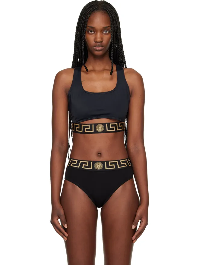VERSACE VERSACE カットアウト ビキニトップの商品画像