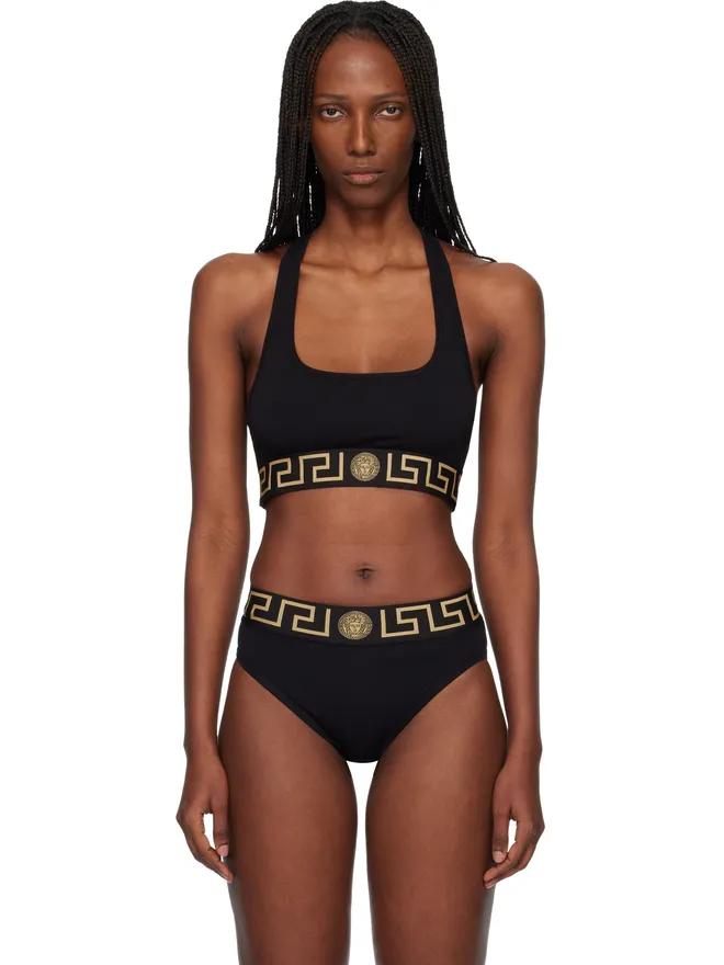 VERSACE VERSACE Nylon-Blend ビキニトップの商品画像