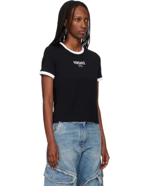 VERSACE ストレッチ ビスコースジャージ Tシャツ - サムネイル2