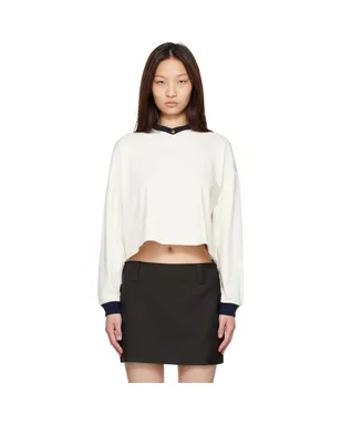 VERSACE Stretch Cotton-Jersey 長袖Tシャツ - サムネイル1