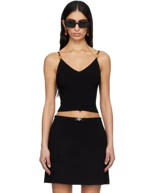 VERSACE ビスコースニット クロップ キャミソール - サムネイル1