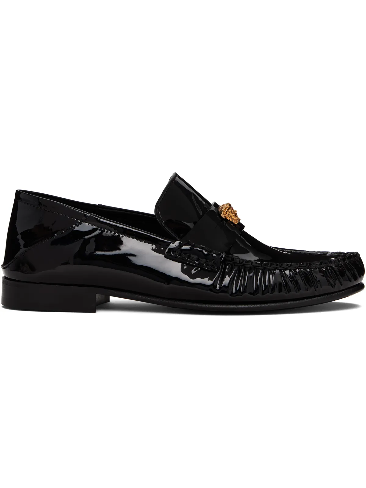 VERSACE カーフレザー ローファー - 画像1