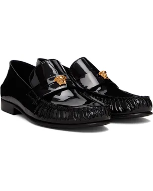 VERSACE カーフレザー ローファー - サムネイル4