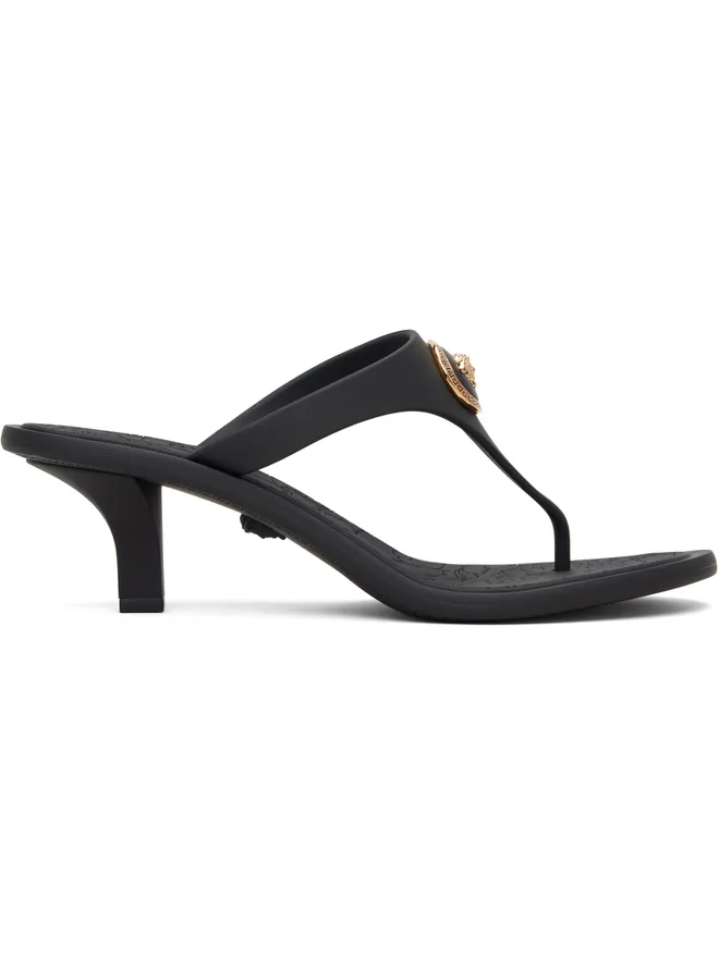 VERSACE VERSACE Alia ラバー トング ヒールサンダルの商品画像