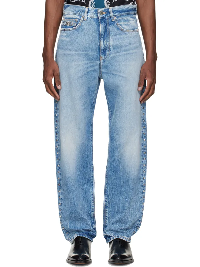 VERSACE VERSACE スタッズ ジーンズの商品画像