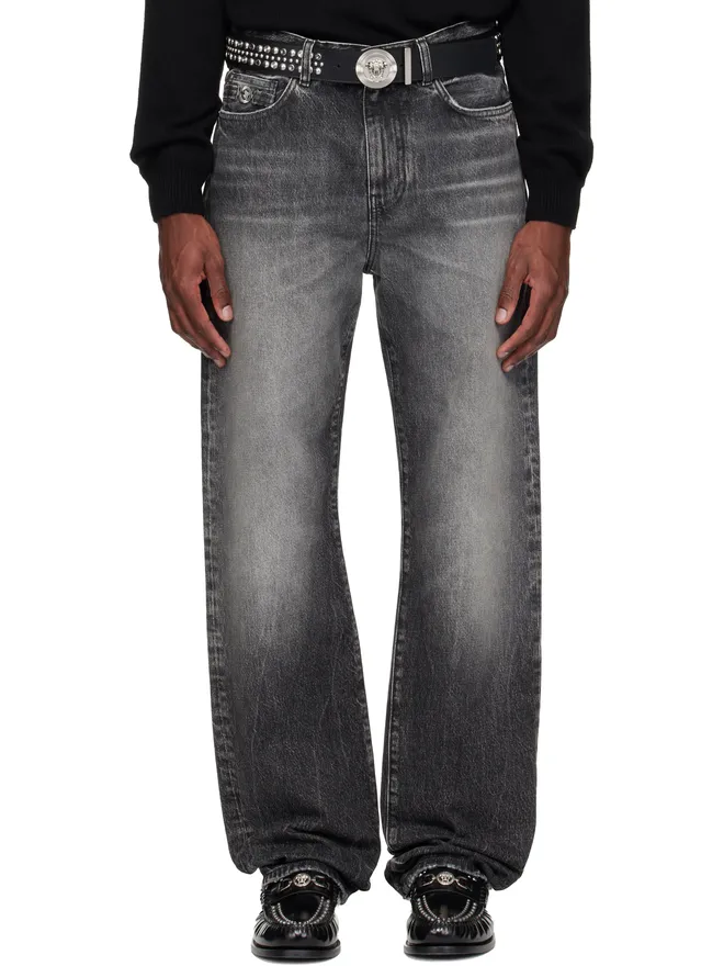 VERSACE VERSACE ルーズジーンズの商品画像