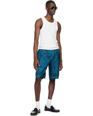 VERSACE バロッコ シルク ショートパンツ - サムネイル4