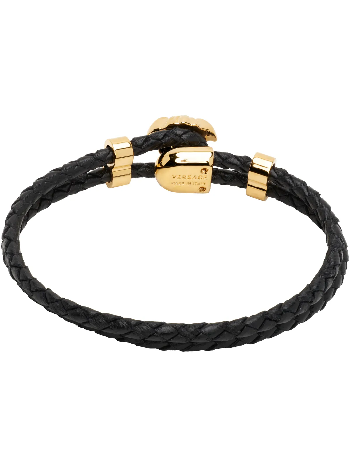 VERSACE 'La Medusa' レザーブレスレット - 画像2