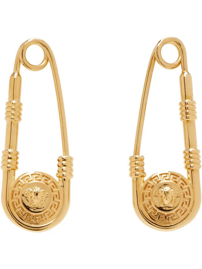VERSACE VERSACE Safety Pin ピアスの商品画像