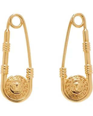 VERSACE Safety Pin ピアス - サムネイル1